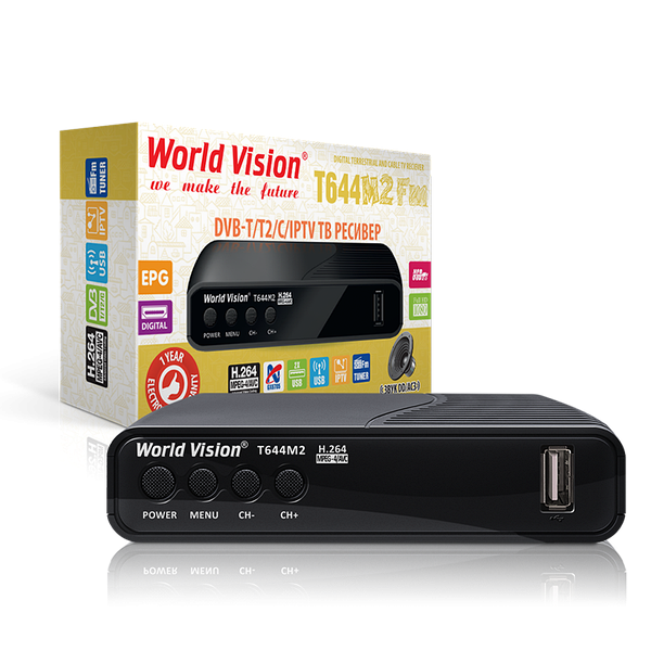 World Vision T644M2 Fm DVB-T2  
