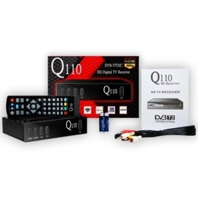 Тюнер Q-SAT Q-110 DVB-T2 + IR LED 