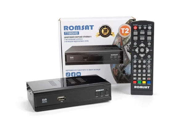  Тюнер Т2 Romsat T7085HD 